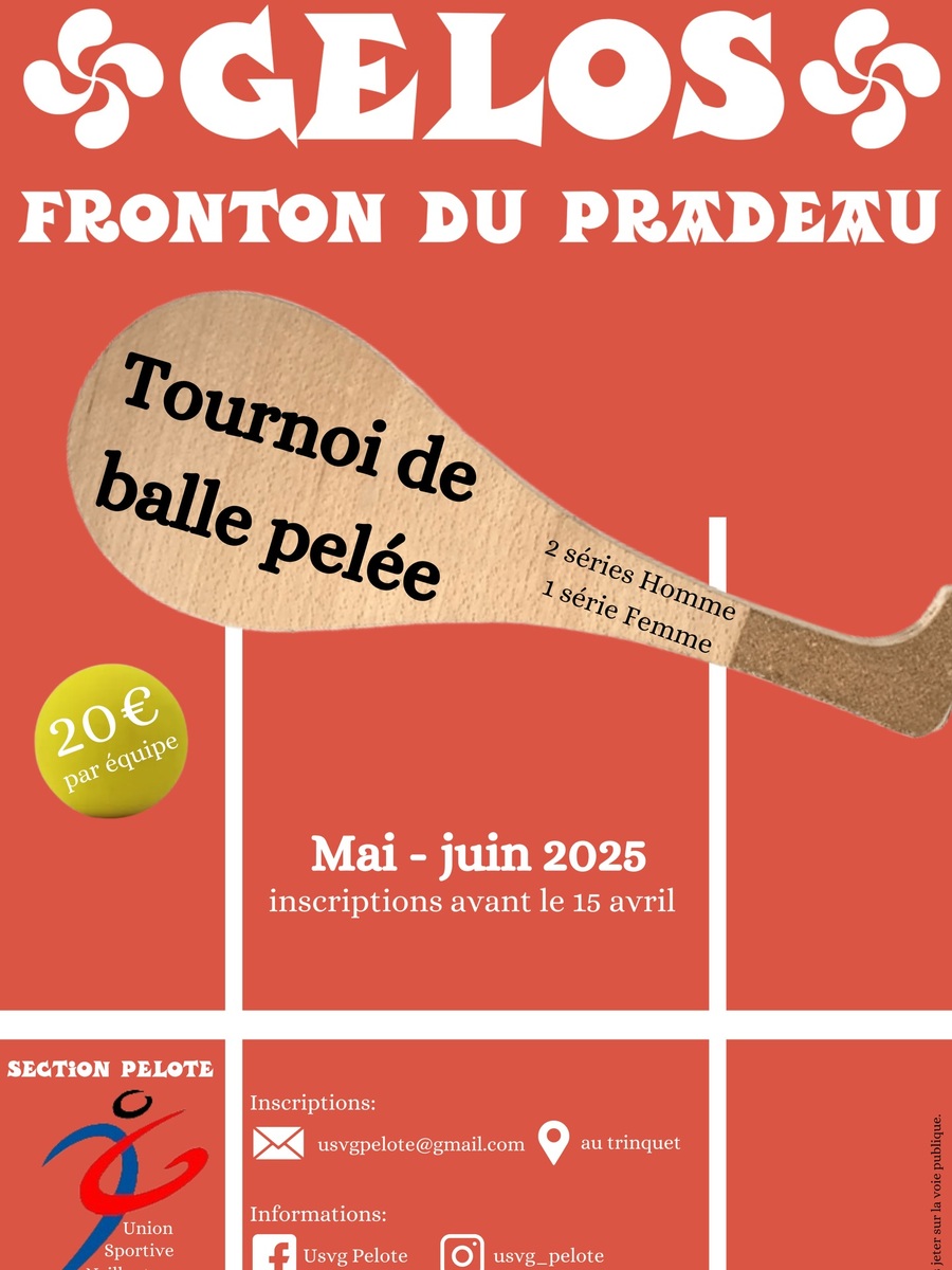 Tournoi Balle Pelée 05-06/26